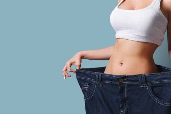woman after fat reduction treatment Huntingdon