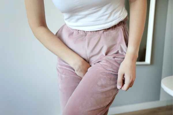older woman running to the toilet because of urinary incontinence Huntingdon