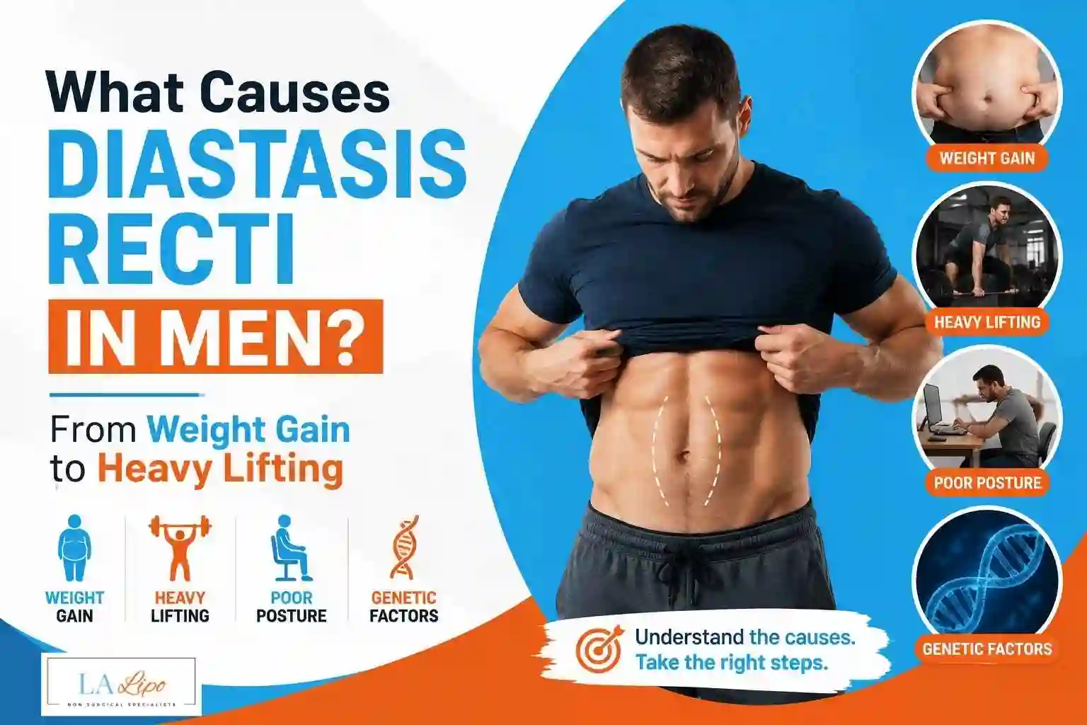What Causes Diastasis Recti in Men? From Weight Gain to Heavy Lifting Huntingdon